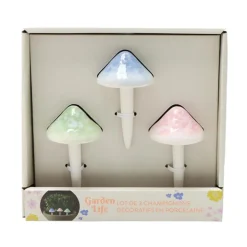 Set x3 champignon ass porcelaine