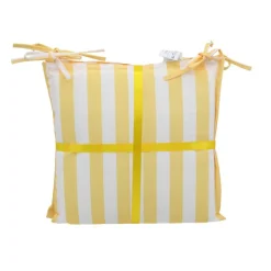 Set x2 galette de chaises rayee
