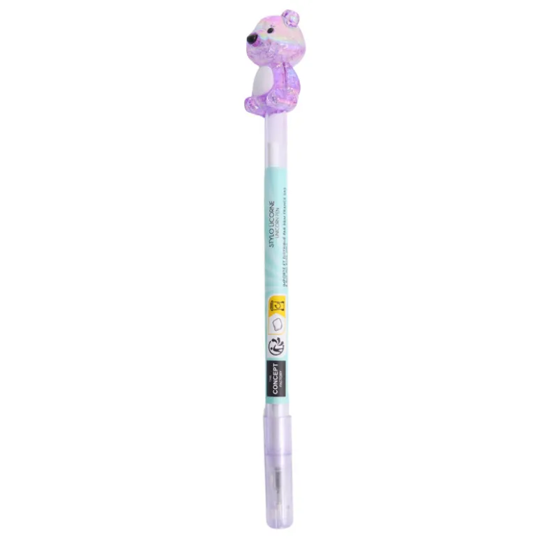 Stylo avec topper