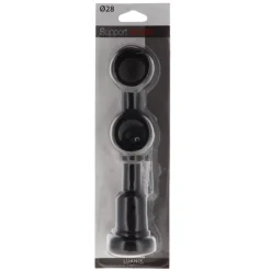Support double x 1 d28 - noir ma