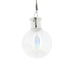 Suspension boule pastel a led