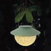 Suspension solaire boule ciselee