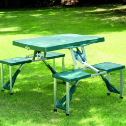 Table de pique-nique pliante 4 p