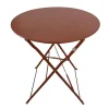 Table ronde en metal lisa d60cm