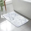 Tapis bain marbre 50x80cm mem fo