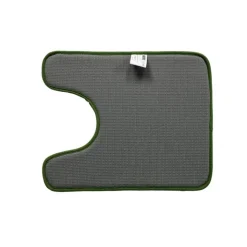 Tapis contour teddy fleece vert