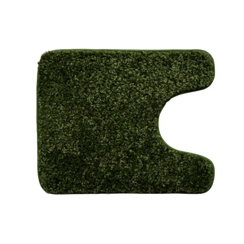Tapis contour teddy fleece vert