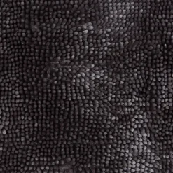 Tapis de bain paillette noir