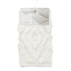 Tapis de bain skandi creme