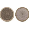 Tapis loe d120 bicolore