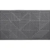 Tapis triangle 43x75cm - gris