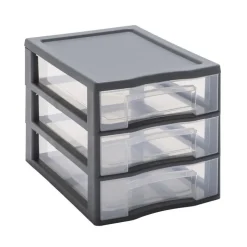 Tour a4 mm 3 tiroirs gris