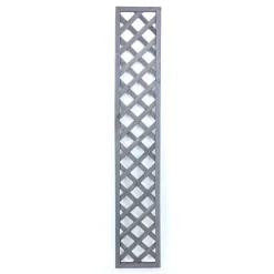 Treillis en bois 1.8m x 0.3m gri