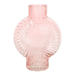 Vase verre rond