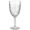 Verre a vin effet craquele