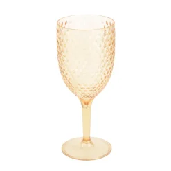 Verre a vin plastique transparen