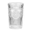 Verre haut transp embosse 350ml