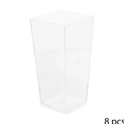 Verrine carre 8.5cl x8