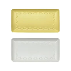 Vide poche rectangle metal