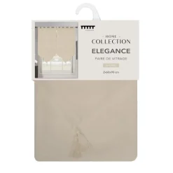 Vitrage x2 elegance 60x90cm