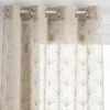 Voilage brod mia lin 140x240