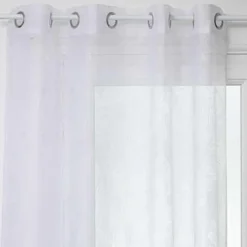 Voilage devo feuil blc 140x240