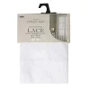 Voile passants dentelle