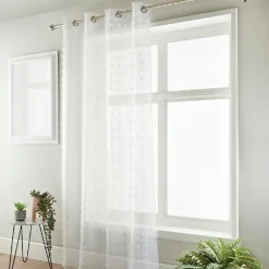 Voile pompons 140x240