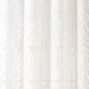 Voile type leaf ecru